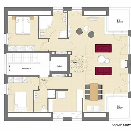 Captain's Modern Retreat 닌도르프
