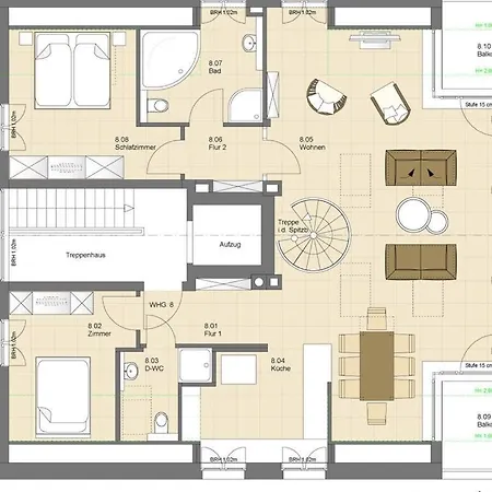 펜션 Captain's Modern Retreat